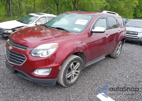 2016 Chevrolet Equinox Ltz from USA, damaged, VIN 2GNFLGEK0G6341038